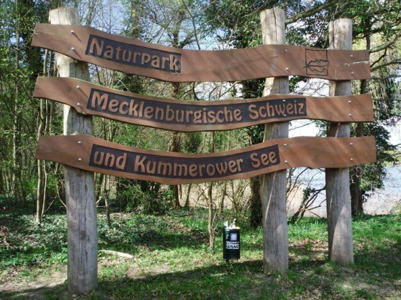 Ferienhaus Paul am Klostersee, Urlaub mit Hund Dargun Exterior foto